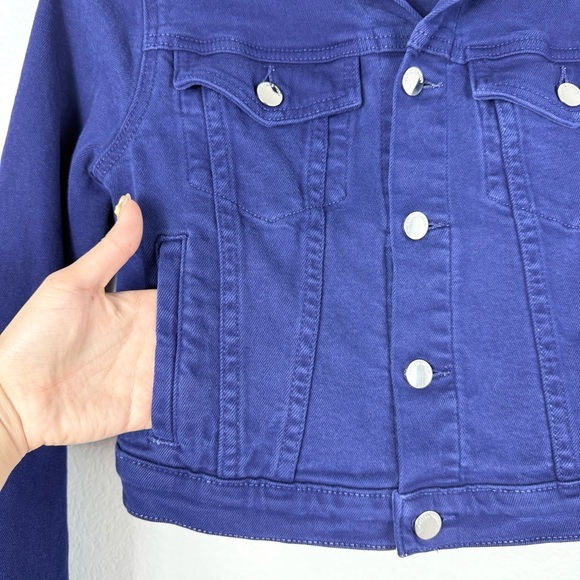 Cotton Citizen crop denim jacket size S - Picture 8 of 8